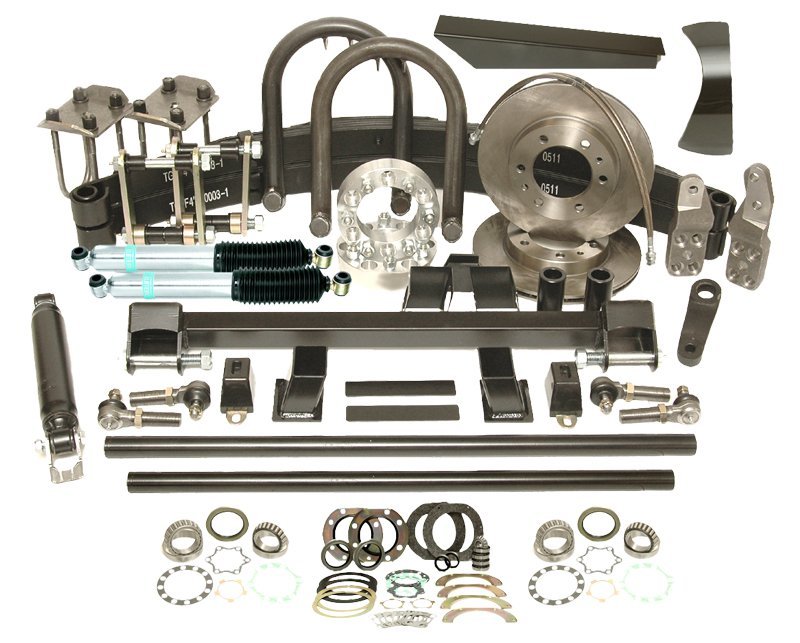 Toyota IFS Eliminator Kit 3 Inch Springs Left Hand Drive 6-Stud Arms For 79-85 Pickup and 4Runner Trail Gear