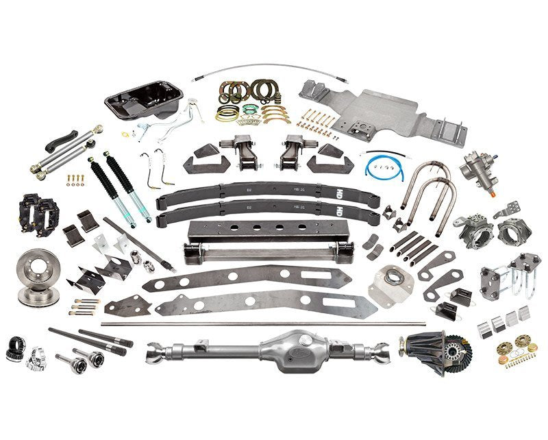 Cargar imagen en el visor de la galería, 96-04 Tacoma SAS Kit C 3 Inch HD Leaf Springs 12 Inch Shocks 2.7L 5.29 Zip Locker Trail Gear
