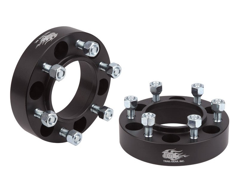 Toyota Wheel Spacer Kit Hub Centric 1.50 Inch 6X5.5 For 96-06 Tunda, Pre Runner, FJ Crusier T100, 4Runner Trail Gear