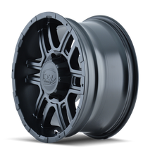 Cargar imagen en el visor de la galería, ION Type 179 17x8 / 7x150 BP / 10mm Offset / 87mm Hub Matte Black Wheel