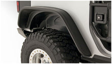 Cargar imagen en el visor de la galería, Bushwacker 07-18 Jeep Wrangler bengalas de estilo plano, 2 piezas, solo para utilitario deportivo de 2 puertas, color negro