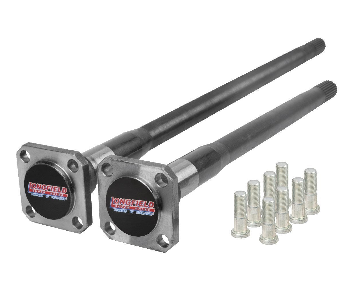 Longfield Rear Axle Shafts Pair Chromo Sidekick/Tracker Trail Gear