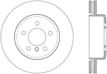 Cargar imagen en el visor de la galería, StopTech Sport 14-15 BMW 435i Rear Right Slotted Brake Rotor