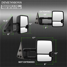 Cargar imagen en el visor de la galería, xTune Chevy Silverado 99-06 G2 LED Signal Telescoping Mirror - SET MIR-CS03S-G2-MA-AM-SET