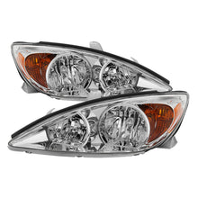 Cargar imagen en el visor de la galería, Xtune Toyota Camry 2002-2004 OEM Style Headlights -Chrome HD-JH-TCAM02-AM-C