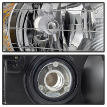 Cargar imagen en el visor de la galería, Xtune Dodge Ram 1500 02-05 Amber Crystal Headlights Chrome HD-JH-DR02-AM-C