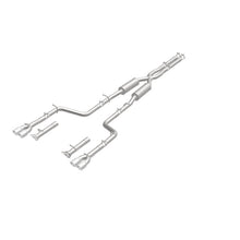Cargar imagen en el visor de la galería, MagnaFlow Cat-Back, SS, 2.5 pulgadas, cuádruple trasero dividido con punta de 3.5 pulgadas 2015 Dodge Challenger R/T 5.7L