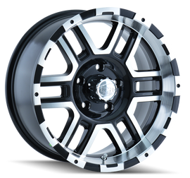 ION Type 179 16x8 / 5x114.3 BP / 10mm Offset / 83.82mm Hub Black/Machined Wheel