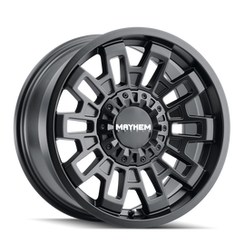 Mayhem 8113 Cortex 20x9 / 8x165.1 BP / 0mm Offset / 125.2mm Hub Rueda negra mate