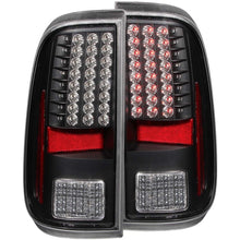 Cargar imagen en el visor de la galería, ANZO 2008-2015 Ford F-250 luces traseras LED negras