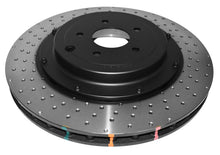 Cargar imagen en el visor de la galería, DBA 12-19 Jeep Grand Cherokee SRT8 Serie 5000 Rotor de freno delantero perforado 2 piezas con sombreros