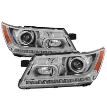Cargar imagen en el visor de la galería, xTune Dodge Journey 2009-2014 Light Bar DRL Projector - Black PRO-JH-DJ09-LBBRL-C
