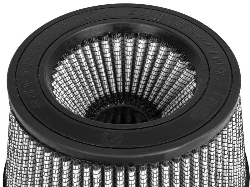 Filtro de aire universal aFe Magnum FLOW Pro DRY S 6 pulgadas F / 7 pulgadas B / 5,5 pulgadas T (Inv) / 3,375 pulgadas H