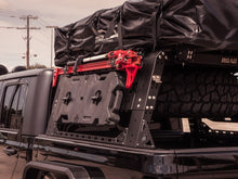 Cargar imagen en el visor de la galería, Road Armor Soporte universal para cama TRECK Adj de 5 pies - Tex Blk (sin soportes)