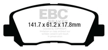 Cargar imagen en el visor de la galería, EBC 15+ Chrysler 200 2.4 Ultimax2 Front Brake Pads