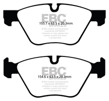 Cargar imagen en el visor de la galería, EBC 11+ BMW 528 2.0 Turbo (F10) Pastillas de Freno Delanteras Yellowstuff