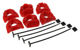 Suspensión energética 94-01 Acura Integra / 99-00 Honda Civic Si (transmisión manual) Soporte de motor rojo I