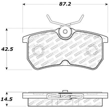 Cargar imagen en el visor de la galería, StopTech 01-19 Ford Fiesta/Focus Street Select Brake Pads - Rear