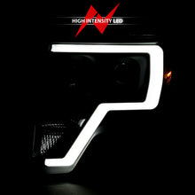Cargar imagen en el visor de la galería, ANZO 2009-2014 Ford F-150 Barra de luz para proyector HL negro ámbar