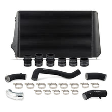 Cargar imagen en el visor de la galería, Mishimoto 17-19 GM L5P Duramax Intercooler Kit - Negro con tubos WBK