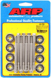 ARP SB Chevrolet Gen III/IV LS Series con kit de pernos de cubierta de válvula hexagonal SS con espaciador 0.375