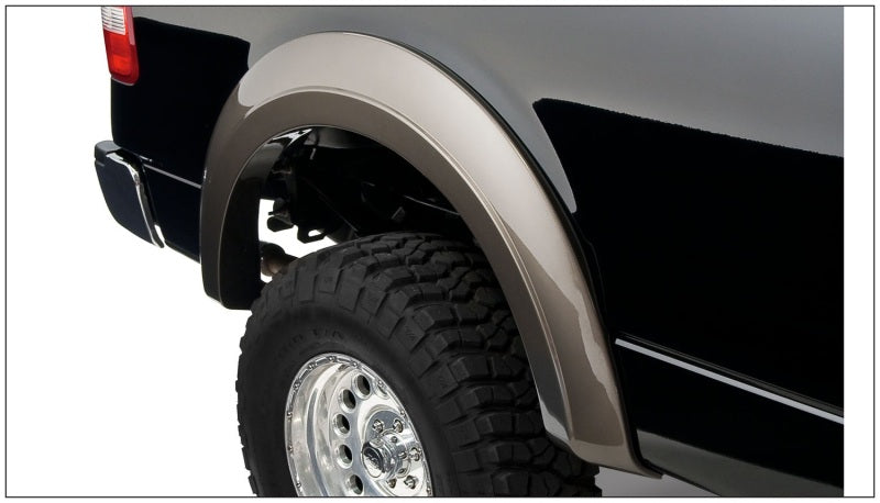 Bushwacker 04-08 Ford F-150 Styleside Extend-A-Fender estilo bengalas 4 piezas 66.0/78.0/96.0 pulgadas cama - negro