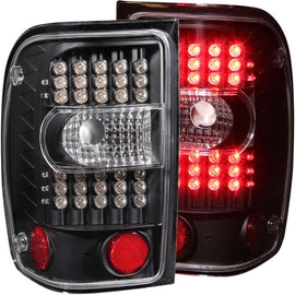 ANZO 2001-2011 Ford Ranger luces traseras LED negras