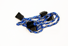 Cargar imagen en el visor de la galería, Fishbone Offroad Paracord tiradores de cremallera 5 piezas camuflaje azul
