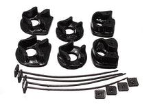 Cargar imagen en el visor de la galería, Energy Suspensión 90-93 Acura Integra Insertos de montaje de motor negros (2 posiciones de montaje de torsión)