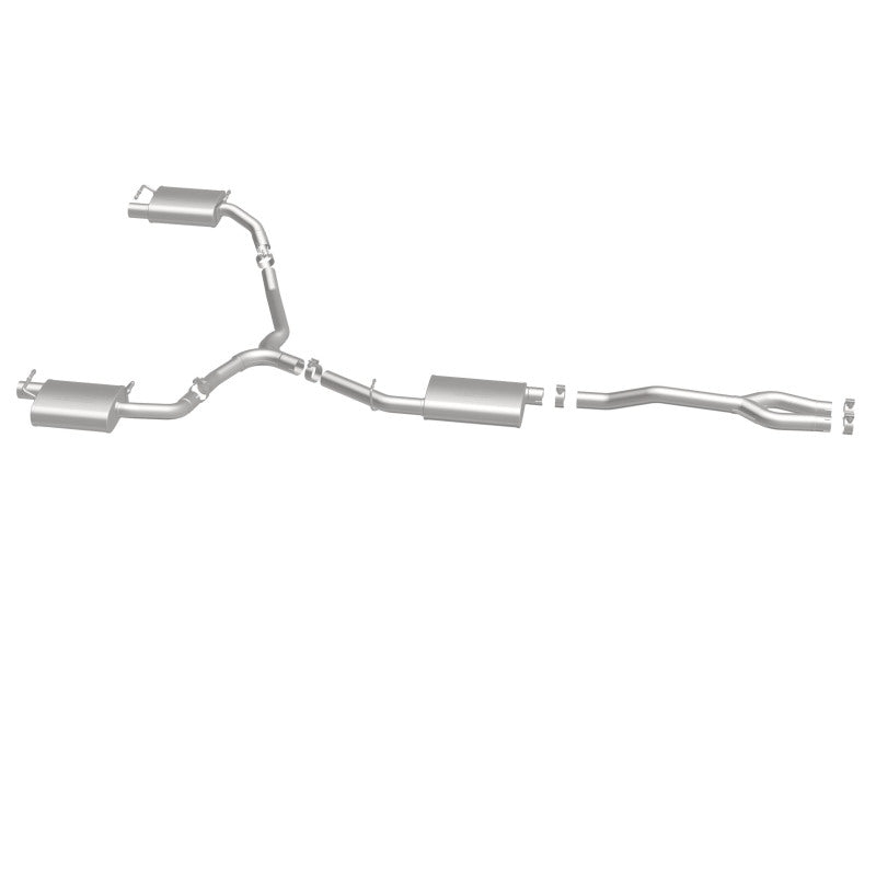 MagnaFlow Cat-Back SS Salida trasera doble dividida 2015 Dodge Charger/Chrysler 300C 3.6L V6 (usa puntas OEM)