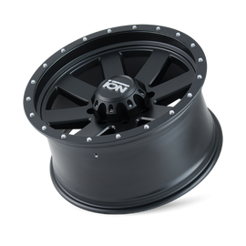 ION Type 134 17x8.5 / 6x139.7 BP / 6mm Offset / 106mm Hub Matte Gunmetal/Negro Beadlock Rueda