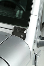 Cargar imagen en el visor de la galería, Rugged Ridge 07-18 Jeep Wrangler JK Textured Black Windshield Aux. Light Mounting Brackets