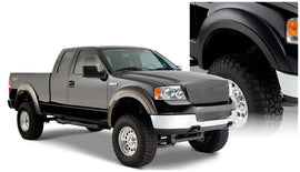 Bushwacker 04-08 Ford F-150 Styleside Extend-A-Fender estilo bengalas 4 piezas 66.0/78.0/96.0 pulgadas cama - negro
