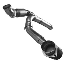 Cargar imagen en el visor de la galería, Kooks 11-13 GM 1500 Series Truck 6.2L 3in x OEM Out GREEN Cat SS Y Pipe Kooks HDR Req