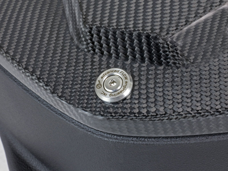 Sistema de admisión de aire frío de fibra de carbono aFe Black Series Stage-2 con medios Pro DRY S - BMW M5 (F90) 18-19