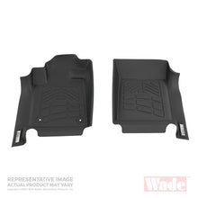 Cargar imagen en el visor de la galería, Westin 2008-2010 Ford Super Duty Reg/Super Cab/Crew Cab Wade Sure-Fit Floor Liners Front - Black