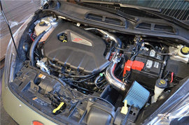 Injen 14 Ford Fiesta ST 1.6L Turbo 4Cyl Entrada de Ram corta pulida con MR Tech