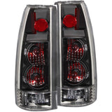 ANZO 1999-2000 Cadillac Escalade luces traseras negras - Nueva generación