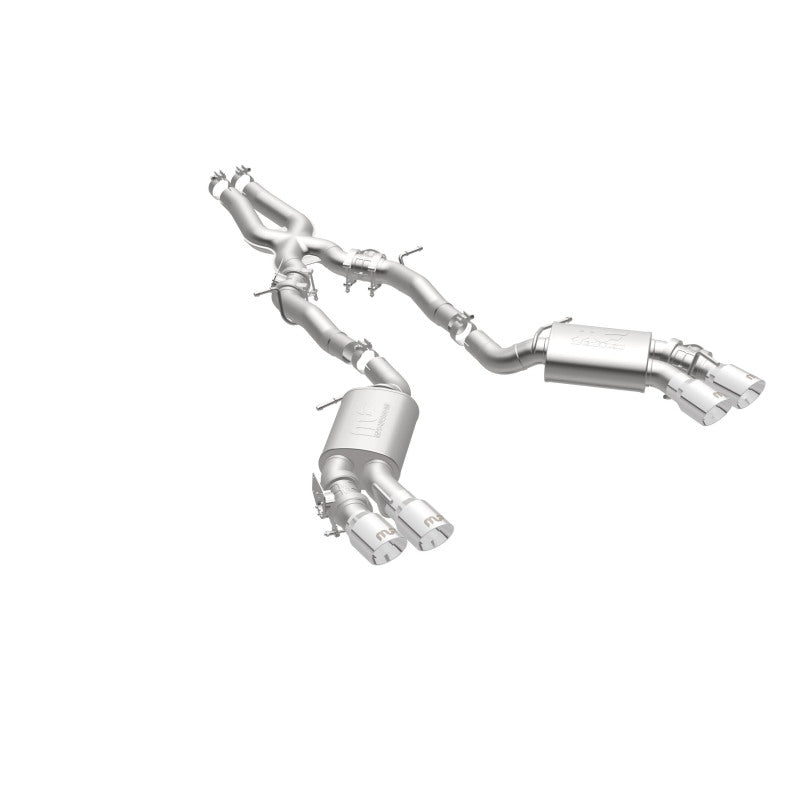 MagnaFlow 2016 Chevy Camaro 6.2L V8 Competition Cat Back con puntas pulidas cuádruples