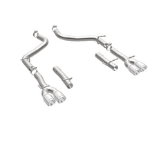 Cargar imagen en el visor de la galería, MagnaFlow Eje trasero, SS, 2.5 pulgadas, cuádruple trasero dividido Punta de 3.5 pulgadas 2015 Dodge Challenger 3.6L V6