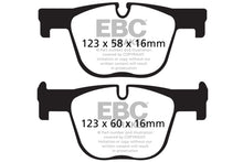 Cargar imagen en el visor de la galería, EBC 12+ BMW ActiveHybrid 3 3.0 Turbo Pastillas de freno traseras Greenstuff