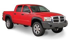 Bushwacker 98-03 Dodge Durango Extend-A-Fender estilo bengalas 4 piezas - negro