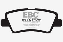 Cargar imagen en el visor de la galería, EBC 12+ Hyundai Accent 1.6 Ultimax2 Rear Brake Pads