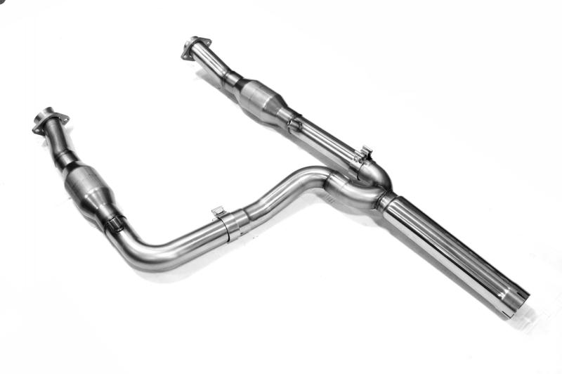 Camioneta Kooks 04-08 Dodge 1500 HEMI. 2 1/2 pulgadas x OEM SS VERDE Cat Y-Pipe Kooks HDR Req