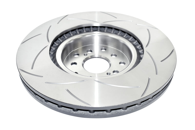 DBA 02-09 Subaru WRX STi 10 Rotor delantero ranurado serie Street con orificio para perno prisionero