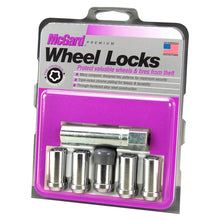 Load image into Gallery viewer, McGard Wheel Lock Nut Set - 5pk. (Tuner / Cone Seat) 1/2-20 / 13/16 Hex / 1.60in. L. - Chrome