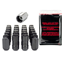 Cargar imagen en el visor de la galería, McGard 6 Lug Hex Install Kit w/Locks (Cone Seat Nut) M14X1.5 / 13/16 Hex / 1.945in. Length - Black