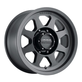 Method MR701 17x8.5 0mm Offset 8x170 130.81mm CB Rueda negra mate