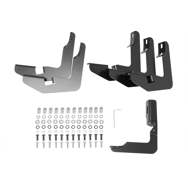 Westin 2015-2017 Chevrolet/GMC Colorado/Canyon Extended Cab PRO TRAXX 5 barras ovaladas Nerf - Negro