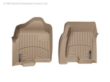 Cargar imagen en el visor de la galería, WeatherTech 99-00 Chevrolet Silverado Crew Cab Front FloorLiner - Tan